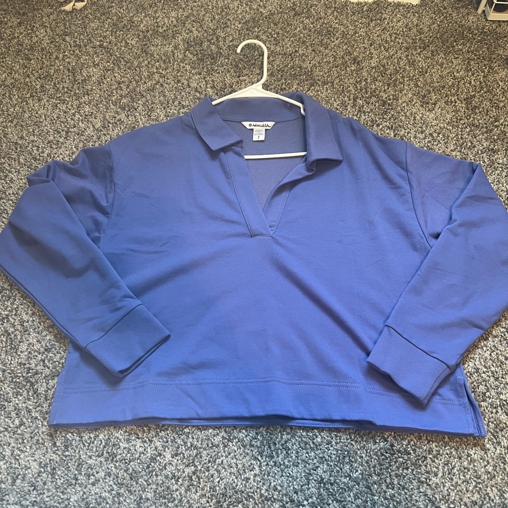 Athleta Cropped Sweatshirt